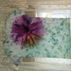 Hand Dyed Tie Dye Tee Shirt
